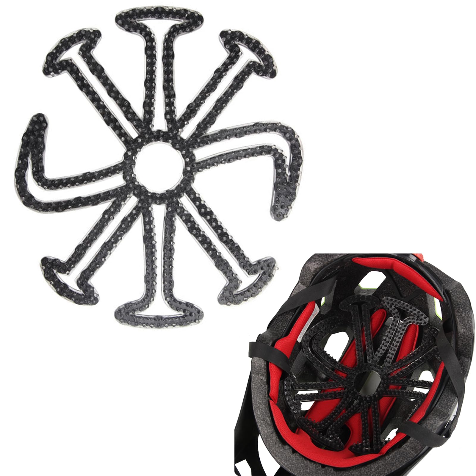 

harukita Helmet Liner, For Helmets, Inner Liner, Summer, Prevents Stuffiness, Protects Your Hairstyle, Prevents