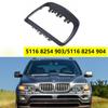 Für BMW X5 E53 Außenspiegel Rahmen 1999-2006 ABS Konstruktion Schwarze Farbe OEM 51168254903 51168254904