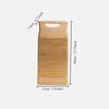 Easy To Use Laundry Cleaning Board Anti-slip Scrub Board Practical Wooden Washboard  Laundry Room