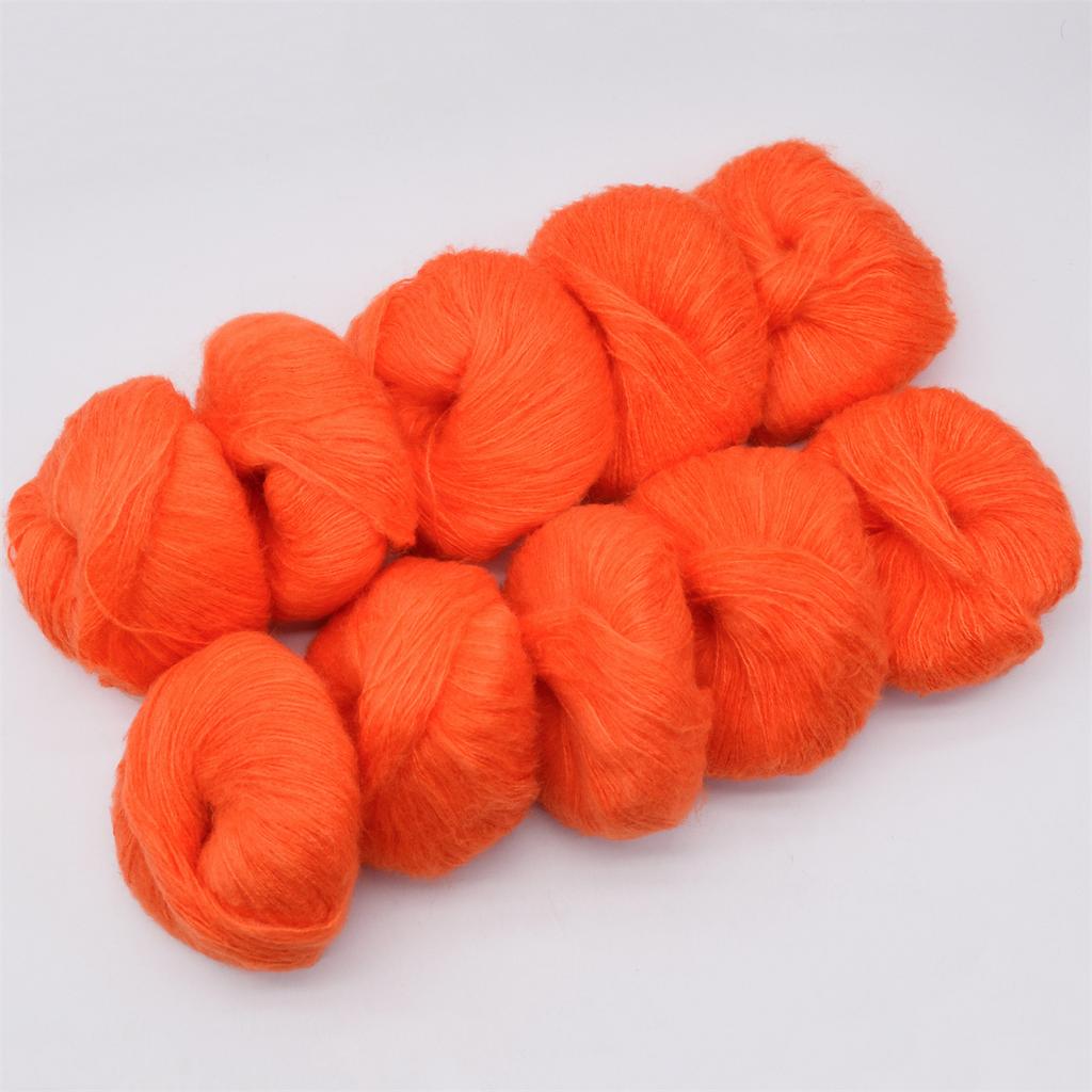 6pcs 150g/5.28oz Mohair Yarn Blend - Ultra Soft Luxury Yarn for Knitting & Crochet DIY Recycled Cotton Yarn for Home Decor Craft Raffia Yarn Supplies