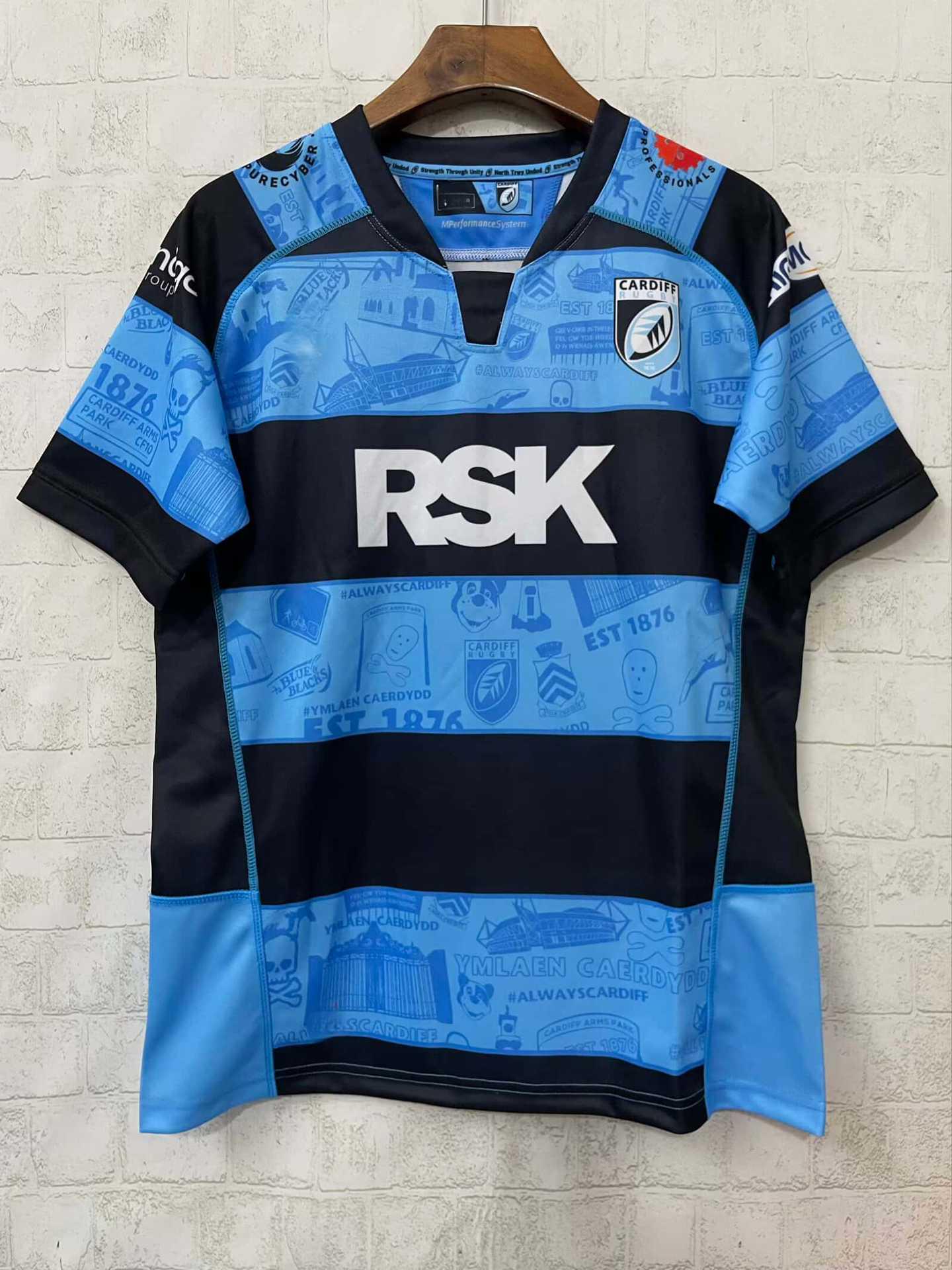 Cardiff 2026 Home Rugby Men s Short-Sleeve Jersey L домашний