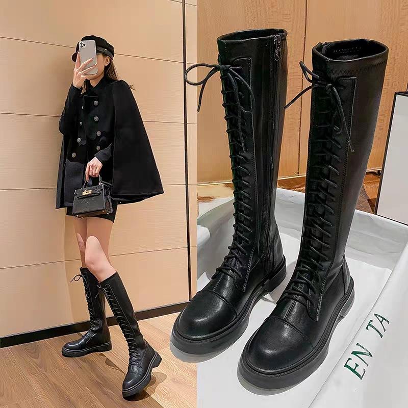 Botas Martin de Mujer Botas Elásticas Botas de Caballero de Suela Gruesa  comprar a buen precio — entrega gratuita, reseñas reales con fotos — Joom