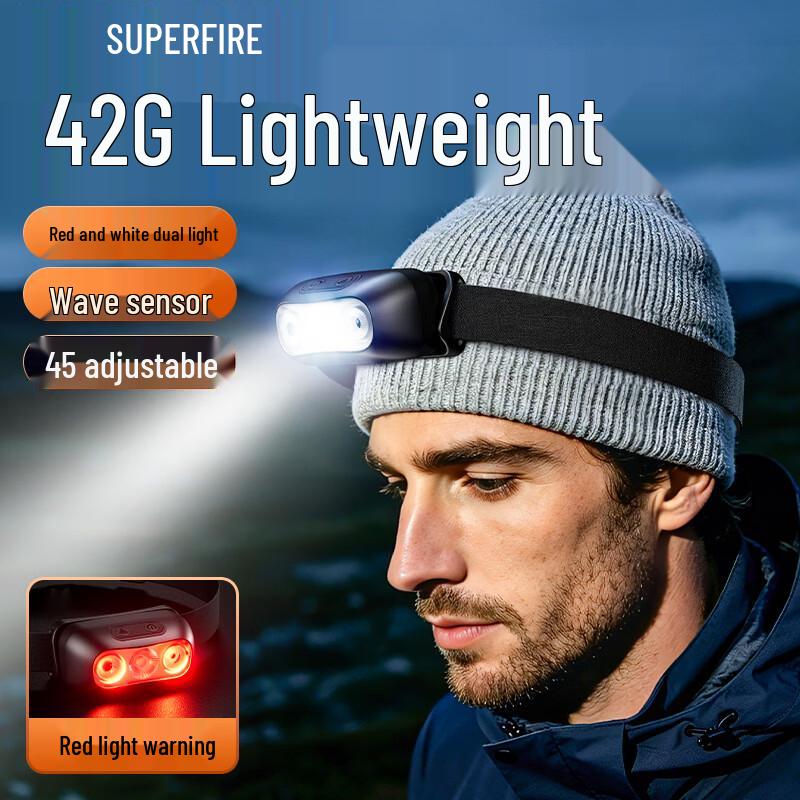 SupFire HL05-Q Smart Sensor Dual-Light Headlamp