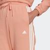 Adidas Lace-Up Stripe Spliced Casual Sports Pants Women Bottoms Pink HD9518