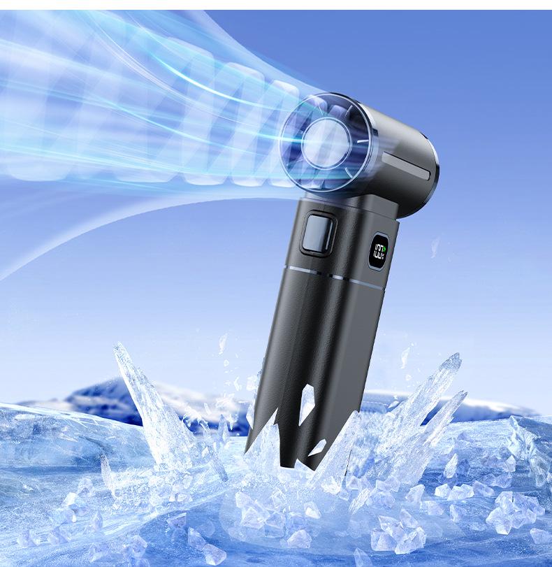 High-Power Handheld Brushless Turbine Dust Blower & Hair Dryer Combo 2026 New Arrival