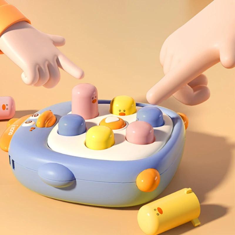Mini Whack-a-Mole Hand-eye Coordination Educational Toy Random Color Children's Pinch Finger Decompression Toy