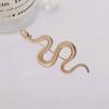 Vintage Snake Brooch Cloak Pin Scarf Shawl Buckle Clasp Pin Brooch Penannular Brooch for Costume Accessory Gold Silver