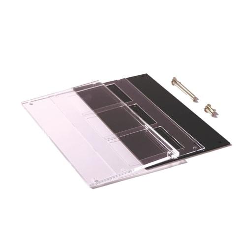 Shield PRO 3-pack, 3-card Set, Trading Card Display, Screw-down Storage, Collection, Made In Japan, Aurora