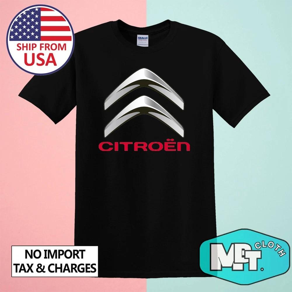 Citroen Car Men s Black Size S-5XL 2XL