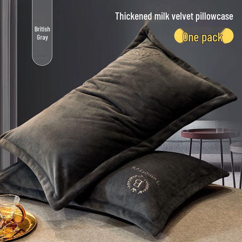 Winter Plush Velvet Pillowcase