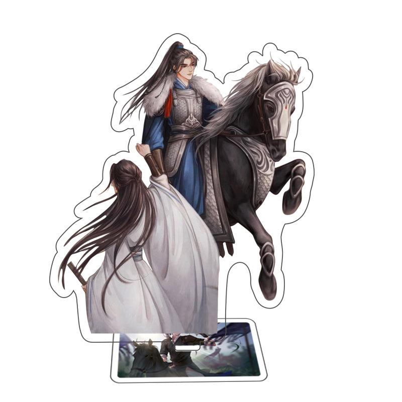 Spiel Anime Acryl Cosplay Charakter Ständer Acryl Figur Ständer Bemalt Schreibtisch Dekor Ornament Geschenk Modell 15cm