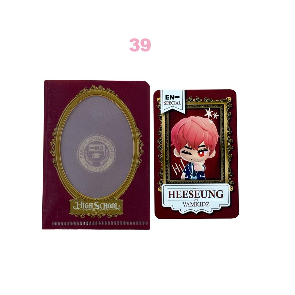official ENHYPEN WORLD COUPON CARD SPECIAL ver. COLLECTION