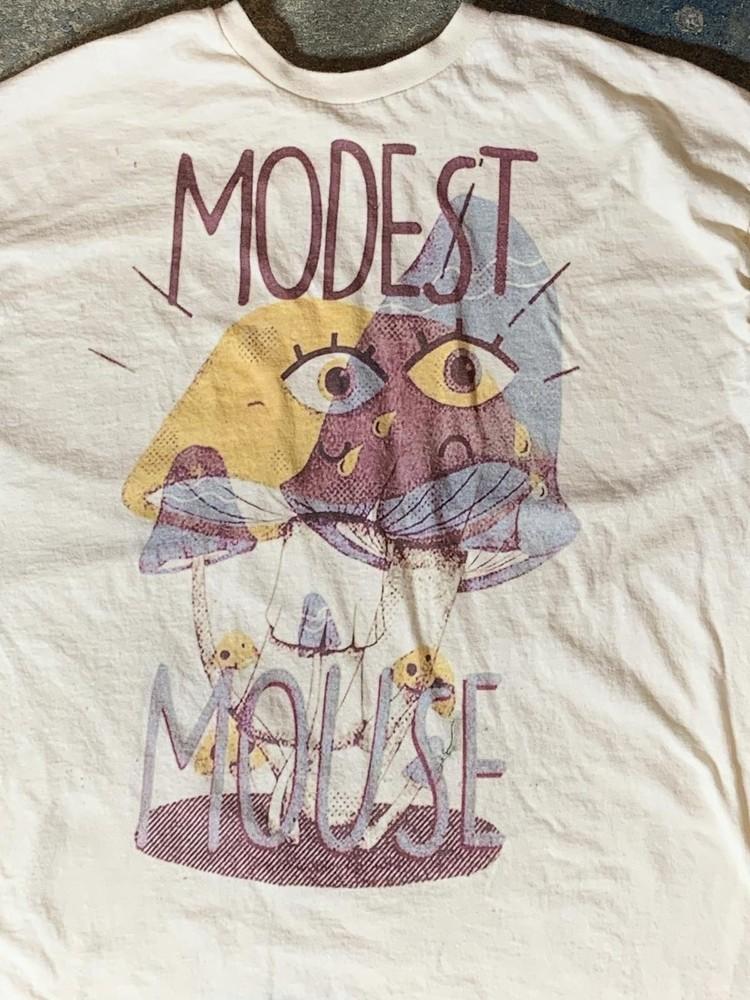 Rare! Modest Mouse Band Cotton Shirt Unisex Concert S to 5XL DO591 Unisex T-Shirt L