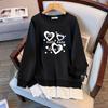 Extra Large Plus Size Loose Autumn Hoodie - 150/160 Cm Bust, Fits 200-350 Jin