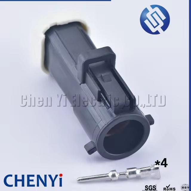 4 Pin Automotive Waterproof Connector Female or Male F20B-14A624-DA O2 Oxygen Sensor Wire Harness Plug For Ford Jeep Chrysler