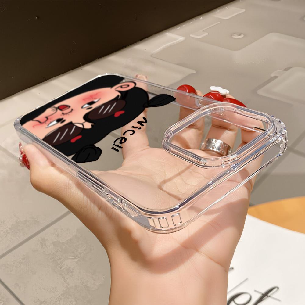 Transparent Case for iPhone 11 12 13 14 15 16 iPhone 13 14 15 16 Pro 13 14 15 16 Pro Max Samsung A15 A16 A25 A26 A55 A56 S25 S24 S22 S23