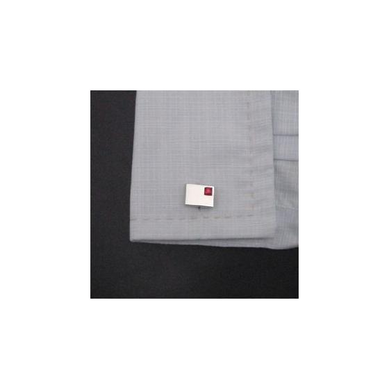 Used Kamakura Cufflinks Studio Red Crystal Cufflinks (Cufflinks) Recommended as a gift or present