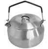 Portable Outdoor Camping Kettle: 304 Stainless Steel Teapot with Foldable Stove