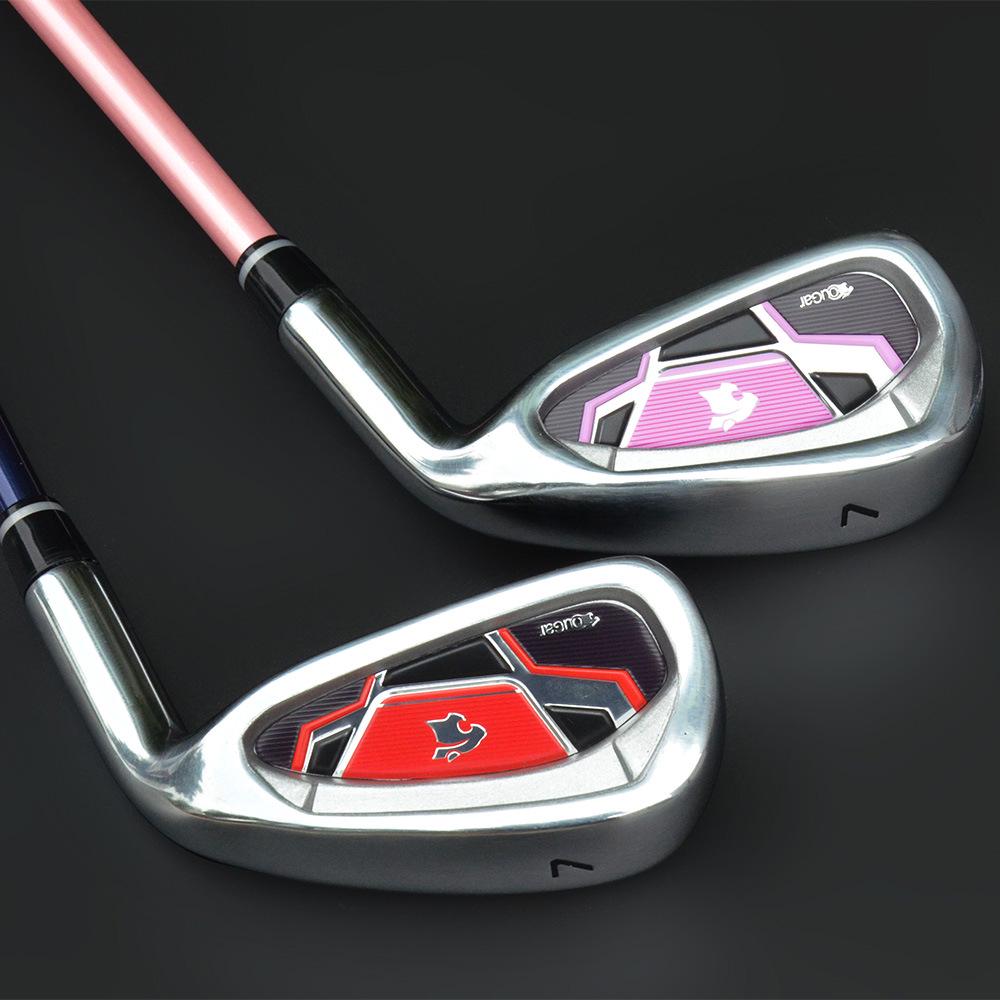 Beginner 7 Iron Golf Club with Carbon Shaft for Men and Women – Portable Practice Club