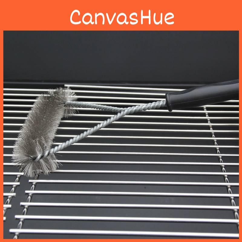 Wire Brush Spatula Long Handle Stainless Steel Brush For Wash Grill Oven Mesh