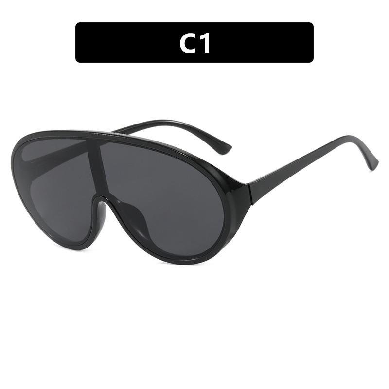 

Oversize One Piece Sunglasses Women Men Square Large Frame Sun Glasses Outdoor Sport Cycling Eyeglasses Shades Man Goggles UV400