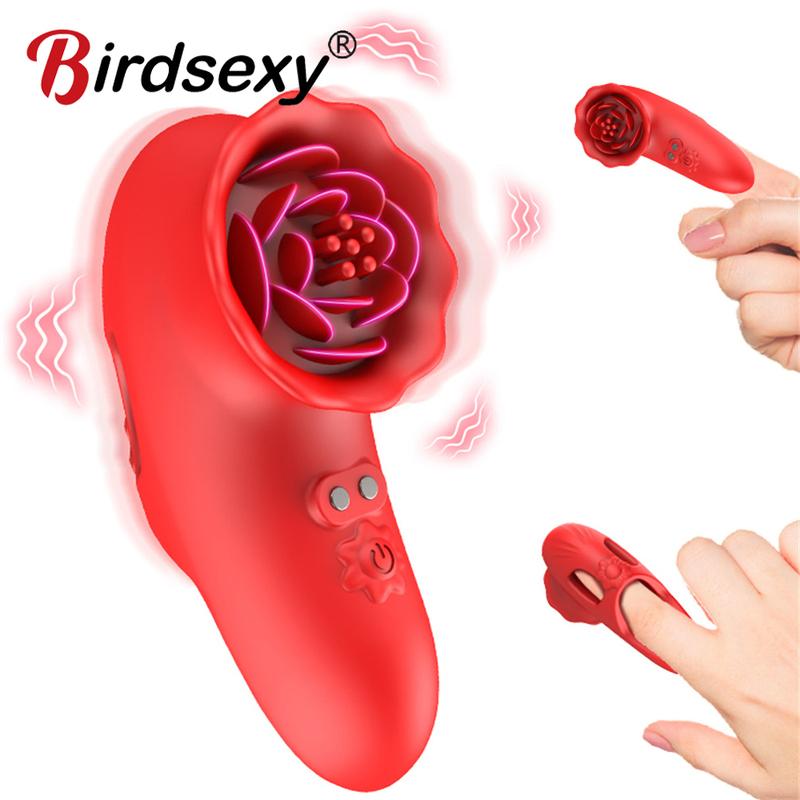 10 Speeds USB Charging Finger Vibrator Dildo Sex Toys For Women Clitoris Stimulation Silicone Anal Massage Adult Sex Toys 18