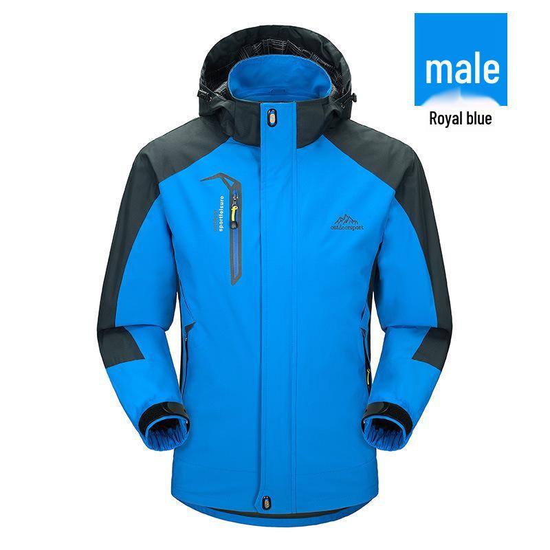 Spring Windproof & Waterproof Single Layer Jacket for Outdoor Sports - Men's & Women's Hiking Outerwear