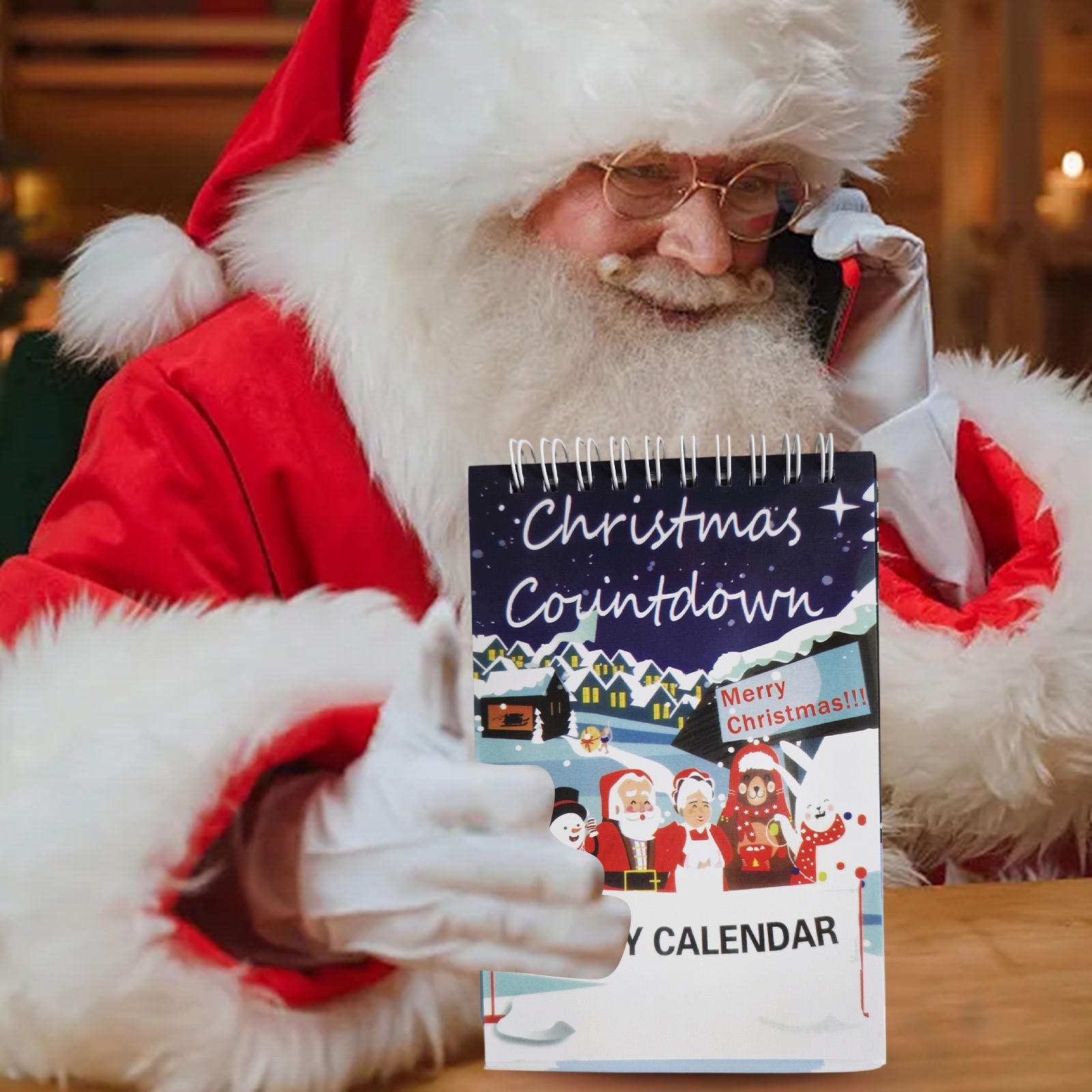 

Christmas Countdown Calendar, 100 Day Christmas Countdown Calendar, Desktop Advent Calendar, Interactive 100 Day Wall Art One Size