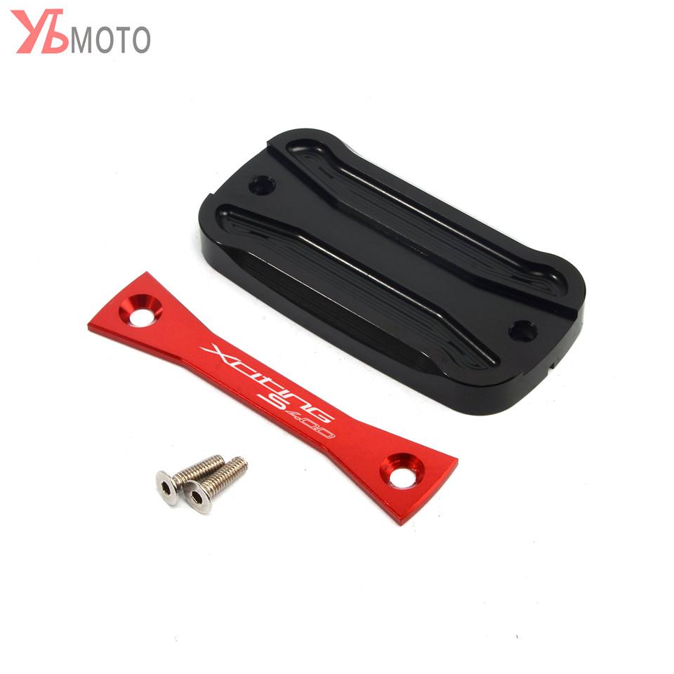 For KYMCO XCITINGS400 XCITING S 400 2017 2018  Motorcycle Accessories Brake Fluid Reservoir Cover Tank Oil