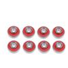 4/8Pcs 608-2Rs Long Plate Integrated Bearing Long Hoverboard Skateboard High Speed Silent Speed Bearings Surfboard Accessories