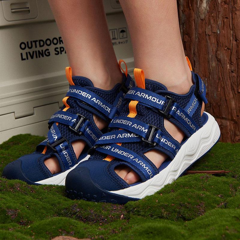 Under Armour Lightweight Outdoor Versatile Design Soft Sole Shock Absorbing Quick Dry Waterproof Anti-Slip Kids Sandals Kids Sandals 2421506