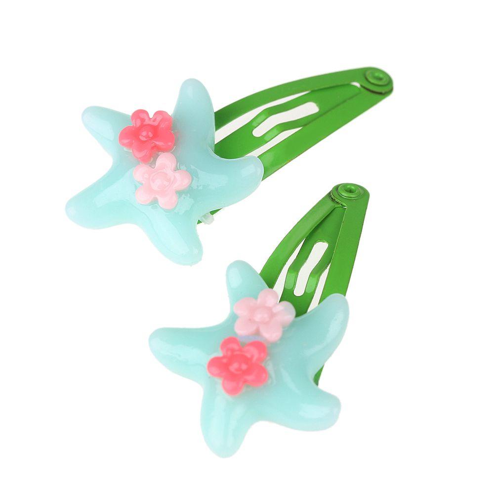10/20PCS Lovely Cartoon Pattern Infant Jewelry Hair Clips Girls Hairpins Flower Shaped