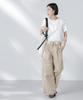Nano Universe Asymmetrical Ruffle with Mixed Size F Women's T-Shirt Materials, White, 030, 673-5224303