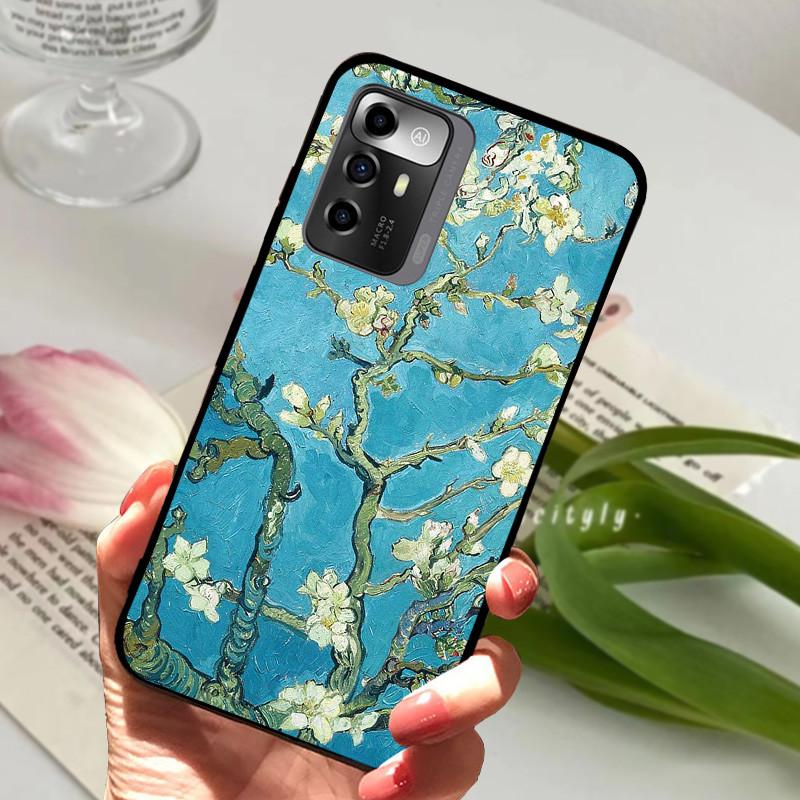 Für ZTE Blade A72 / A 72 5G / A52 Hülle Schwarzes Silikon Weiches TPU Funda Abdeckung für ZTE Blade A72 5G BladeA72 Bumper Schutzhülle Fundas