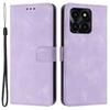 Wallet Case for Honor X6c 4G/X6b 4G/X6a 4G/X5b/X5b Plus Solid Color Leather Protective Phone Cover