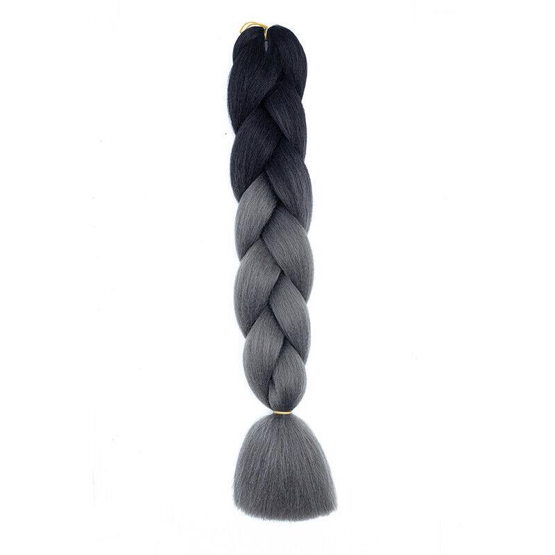 Bunte Ombre Jumbo-Zöpfe für Frauen! Verändere deinen Look mit diesem exotischen Stil! Figuren)