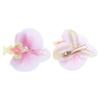 2pcs Stylish Girls Hairpins Orchids Flower Hair Clip Chic Women Hair Accessories