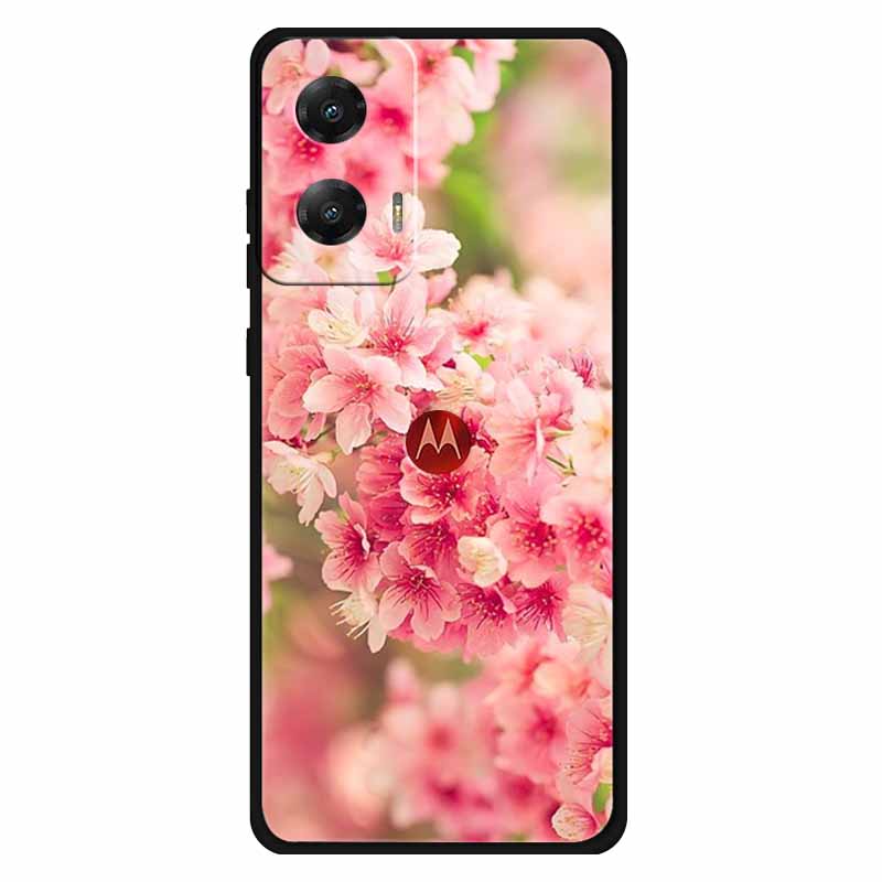 Soft Silicone Phone Cases For Moto G Stylus 5G 2024 Case Flower Cool Printed Shell For Motorola MOTO G Stylus 5G 2023 Covers Cat
