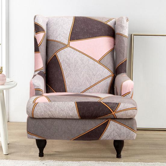 

Чехол на стул с геометрическим рисунком, легкая чистка, полиэстер, универсальная утолщенная защита сиденья для отеля