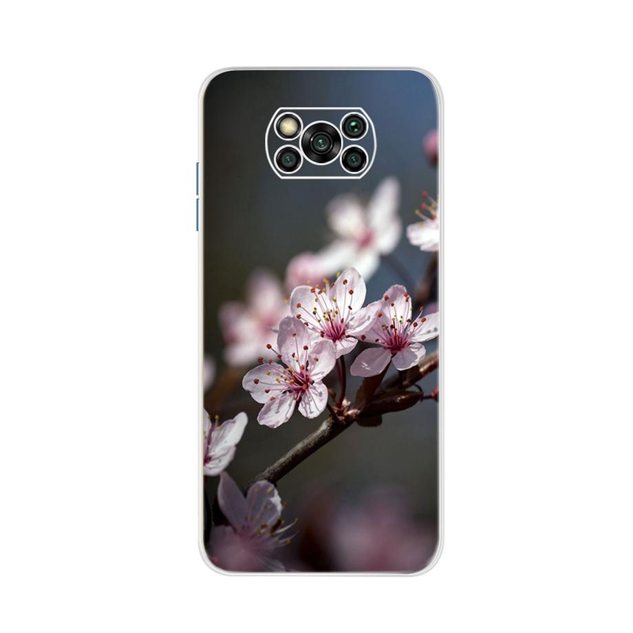 For Xiaomi Poco X3 Pro Back Cover 6.67" Cute Cat Patterns Transparent Bumper Cover For Xiaomi POCOX3 Pro POCO X 3 Cover Fundas