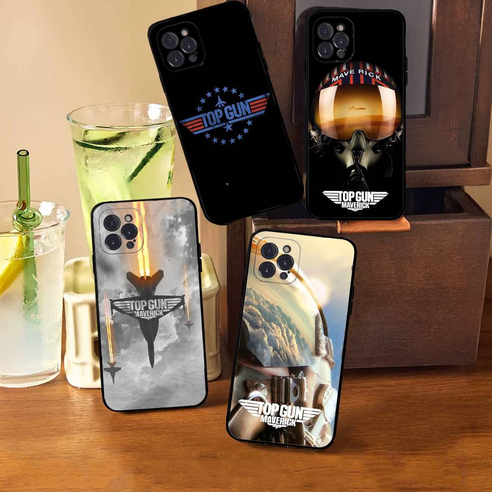 Top Gun Maverick Handyhülle Für IPhone 16 17 Air 15 14 13 12 11 Pro Max 16E Plus Fundas