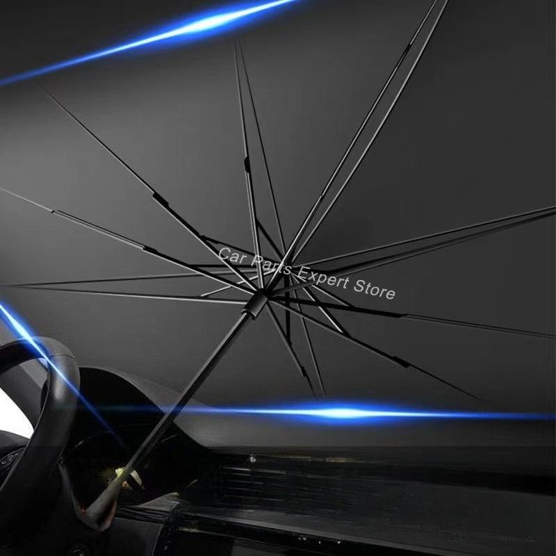 For GAC AION S V Y LX GE3 Car Windshield Sunshade Umbrella Foldable Heat ulation UV Block Sun Visor Cover Front Window Shield