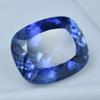 Natural Blue Tanzanite Loose Gemstone 10.10 Ct Cushion Cut for Jewelry Making and Gem Collections
