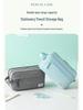 Oxford High-Gloss Pencil Case for Students, Large Capacity Double-Sided Stationery Bag