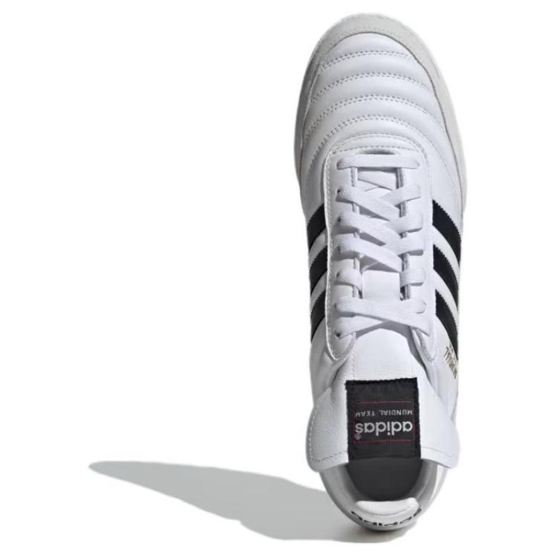 adidas Mundial Team TF Weiß Schwarz Unisex Sneaker Wolkenweiß Kernschwarz Gold-Metallic ID4053