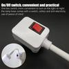 E27 Plug-in Lamp Holder with EU Plug Switch Flexible Swivel Head Rotary LED Bulb Socket Adapter for Wall Light Table Lamp Base