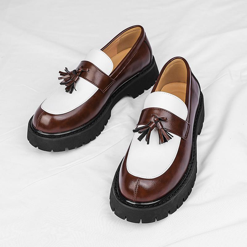 Tassel Loafers For Men Platform Height