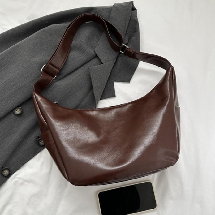 PU Leather Crossbody Sling Bag Crossbody Shoulder Bag Adjustable Strap Handbag
