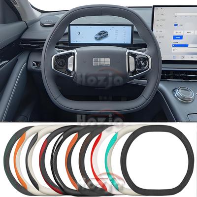 Leder Auto Lenkradabdeckung für Geely Galaxy EX5 2025 Rutschfestes Auto-Styling Auto Zubehör