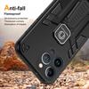 For iPhone 13 Pro Kickstand Case Shockproof Mobile Phone Back Cover